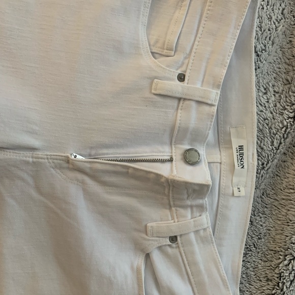 Hudson White Denim - Picture 2 of 2